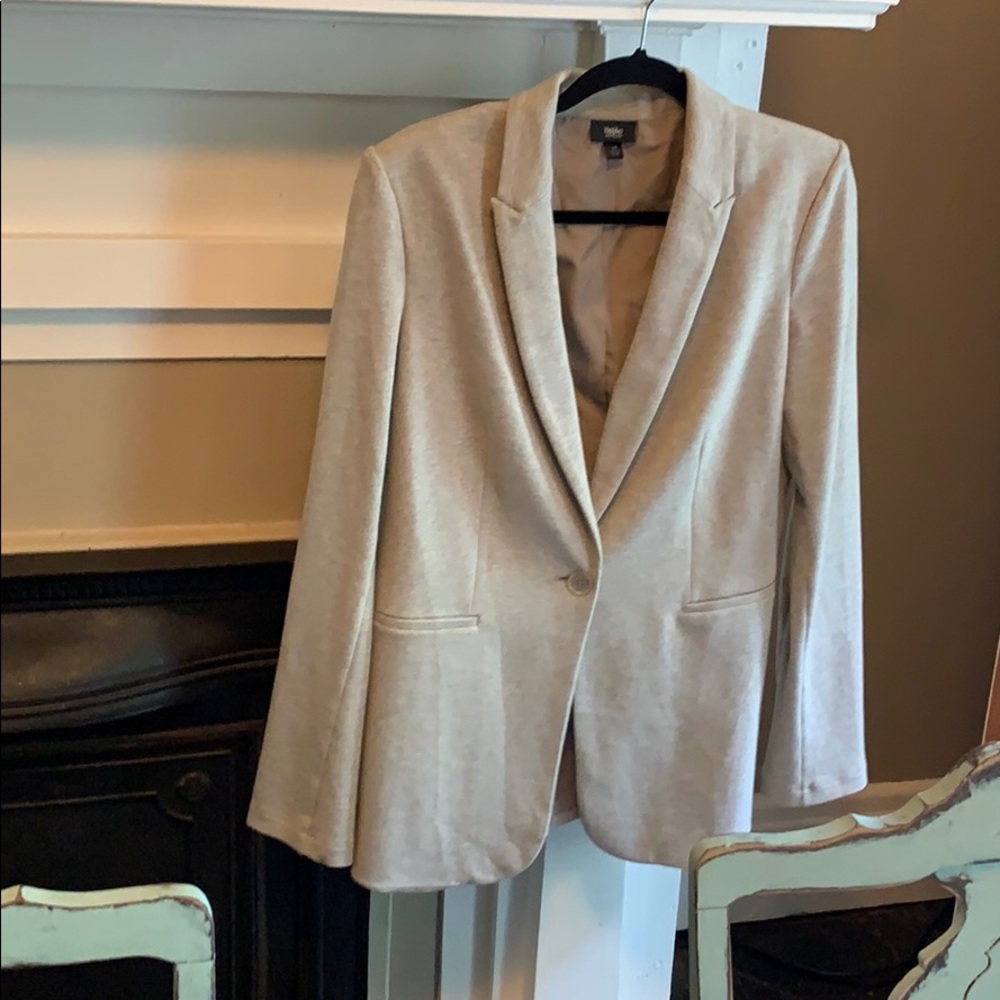 Fully lined mission stretch soft blazer